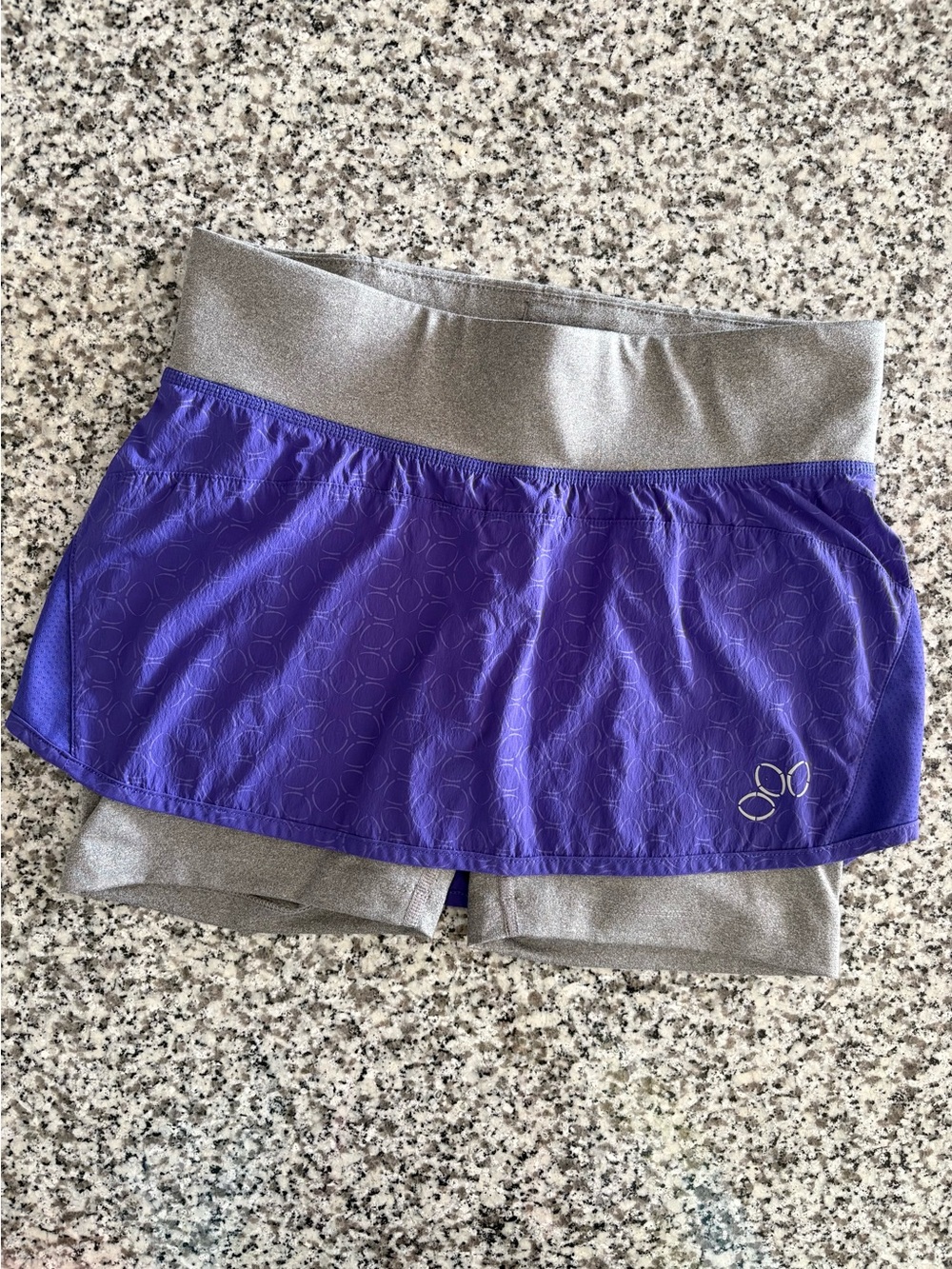 REI—Running Workout Skort Purple/Gray (Size XS)